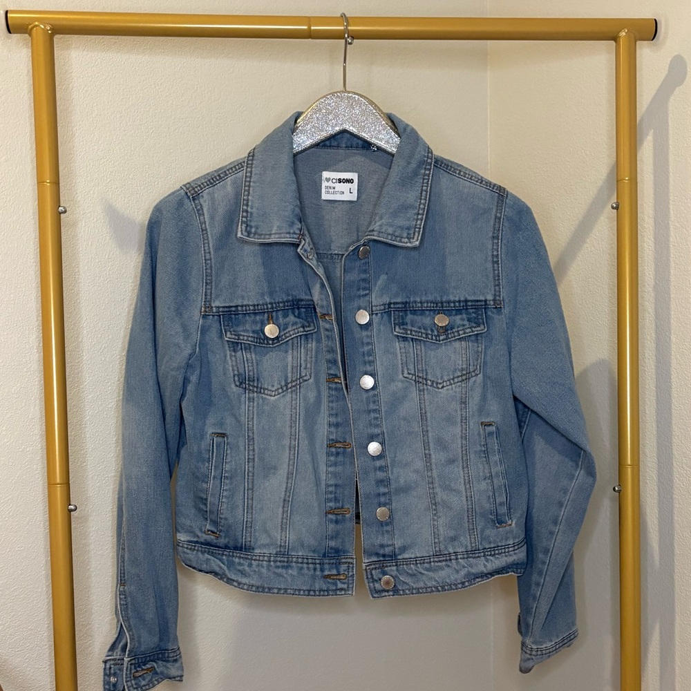 Ci Sono Light Blue Denim Jacket